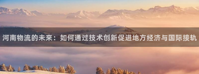 usdt在哪里注册账户：河南物流的未来：如何通过技术创新促进